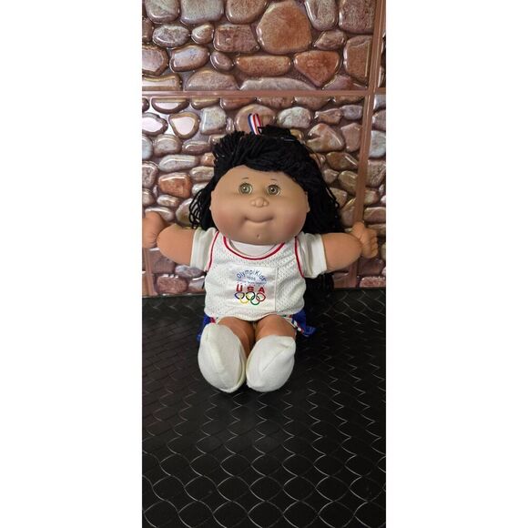 Cabbage Patch Kids OlympiKids 1996 Olympic Tennis Special Edition Doll Team USA - Picture 1 of 6